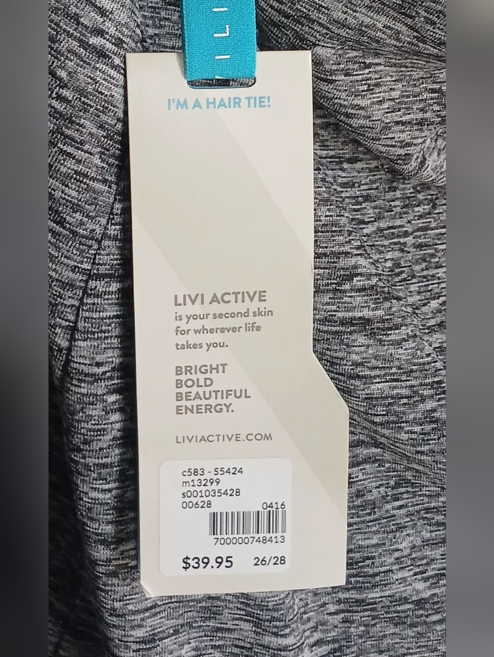Livi Active Graphic Split Back Tank Top - Picture 7 of 7